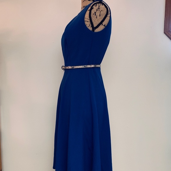 Blue Sheath Dress - Picture 3 of 7